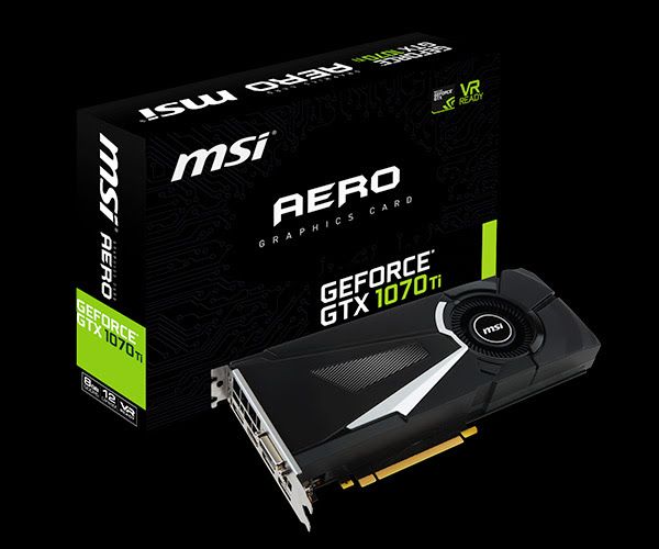 MSI GeForce GTX 1070 Ti Aero