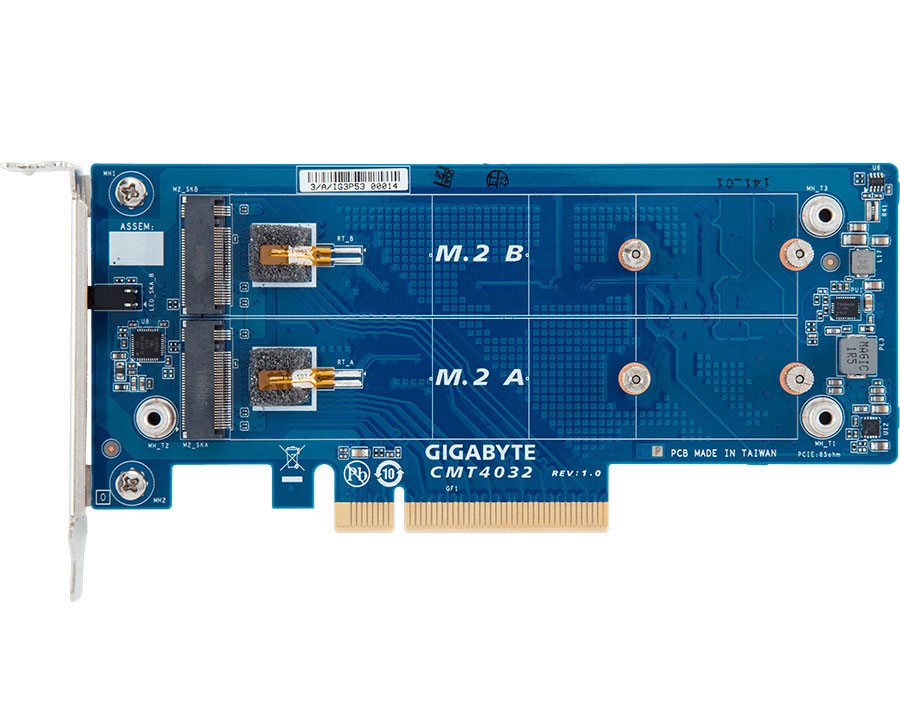 CMT4032 M.2 PCIe riser cards