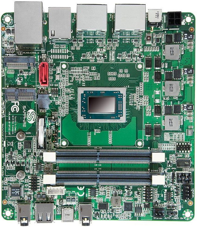 Sapphire FP5V with AMD Ryzen Embedded APU