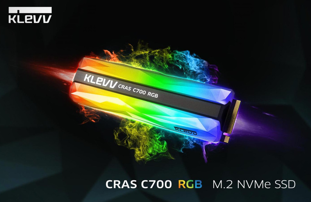 Klevv Crass C700 RGB NVMe M.2 SSD 001