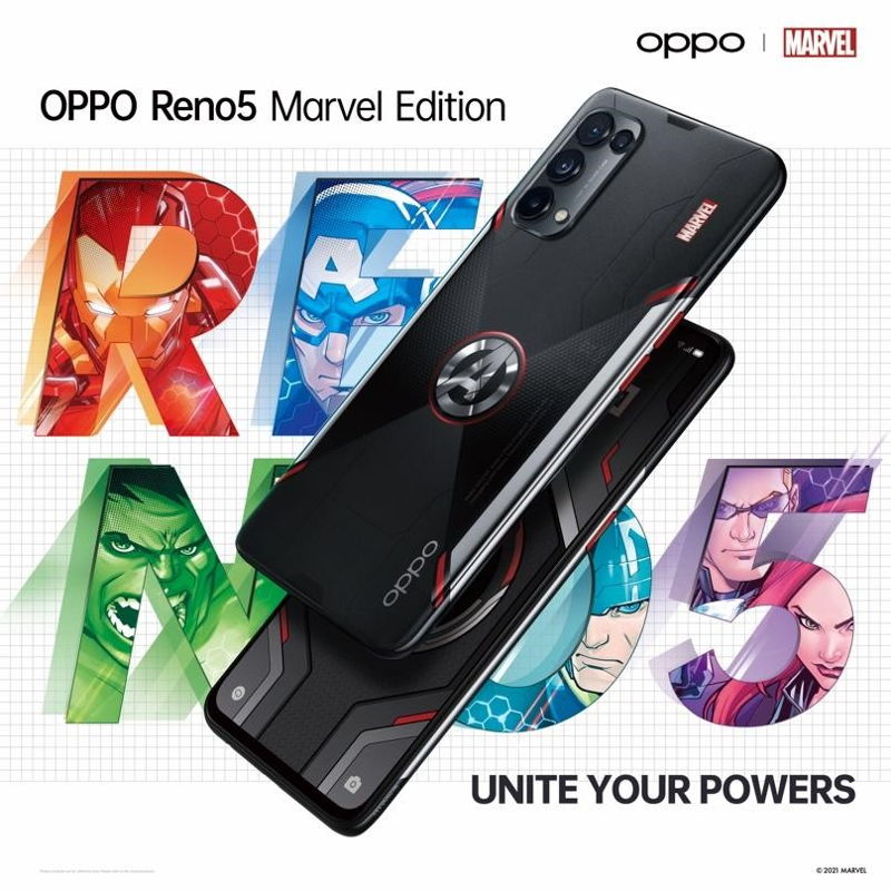 Oppo Reno5 Marvel Edition
