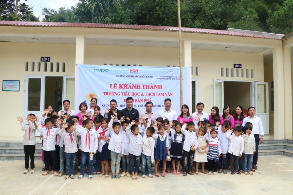 OPPO xây dựng trường học ở Thanh Hóa