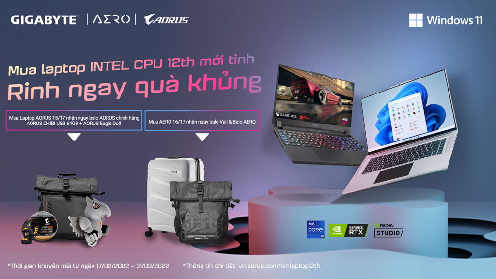 Laptop gaming Gigabyte AORUS 17 XE4 73VN514GH giá rẻ – GEARVN.COM 2024: Laptop Gaming Gigabyte AORUS 17 XE4 73VN514GH là lựa chọn tuyệt vời cho những game thủ yêu thích chơi game. Với giá cả hợp lý, cấu hình mạnh mẽ với vi xử lý Intel Core i7-11800H và card đồ họa NVIDIA GeForce RTX 3080, bạn sẽ chơi game một cách dễ dàng trên màn hình 17,3 inch. Đặt hàng ngay hôm nay để được nhận quà tặng hấp dẫn.