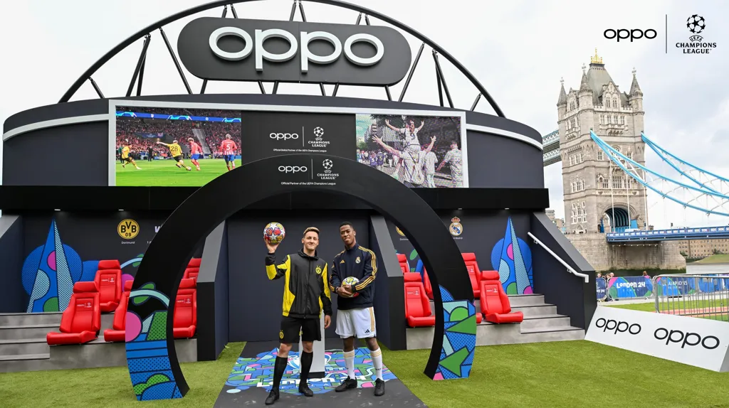 Oppo Booth At The Champions Festival