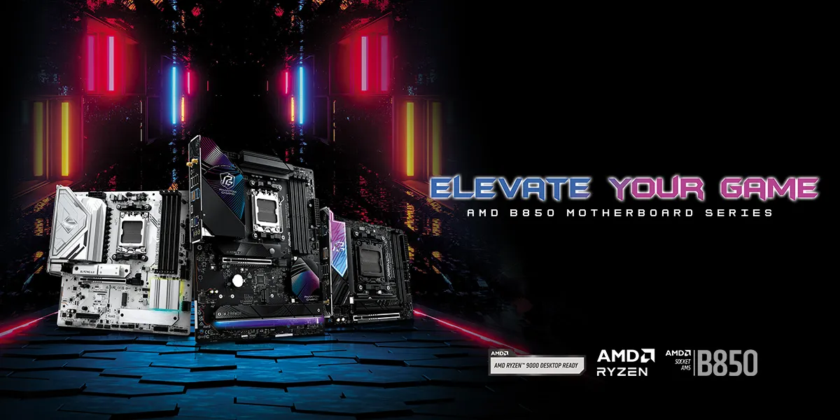 Asrock Unveils Full Array Of Amd B850 Motherboards 1