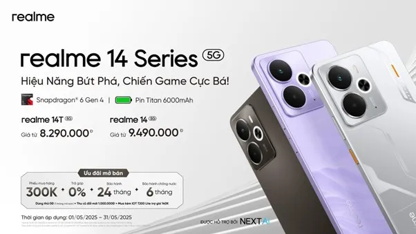Gia ban realme 14