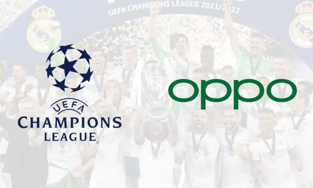 Oppo becomes global partner of uefa champions league