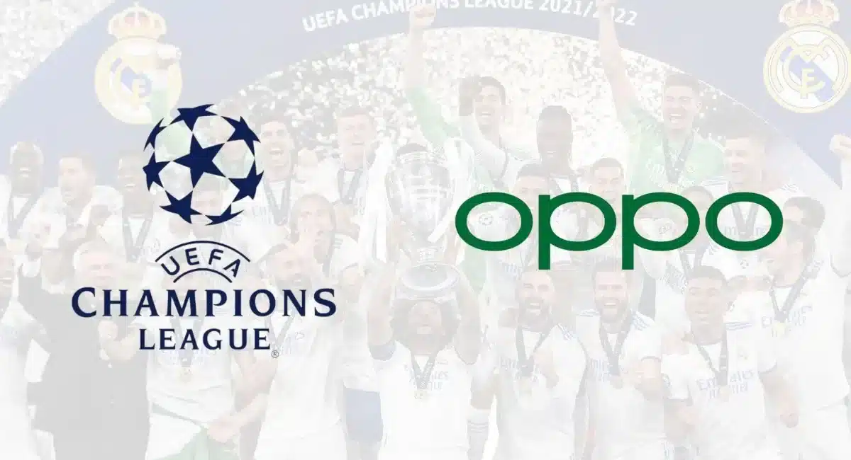 Oppo becomes global partner of uefa champions league