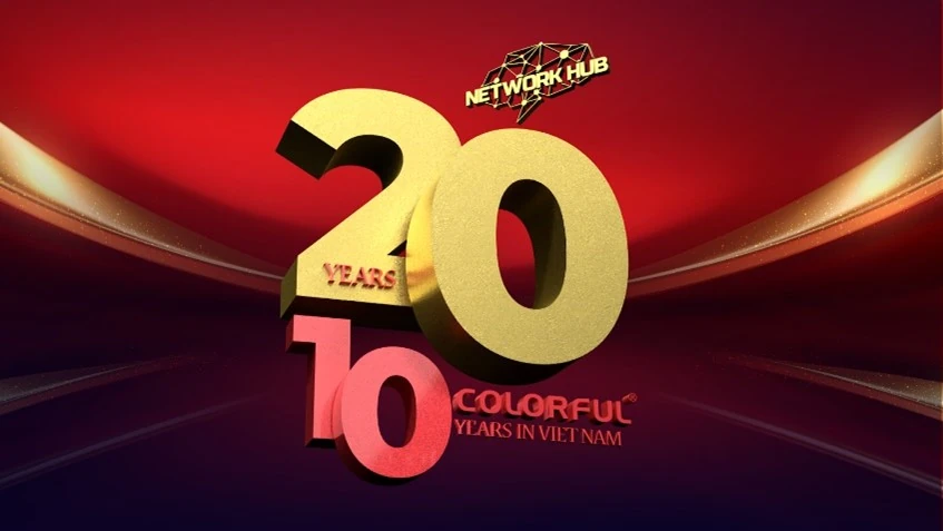 10 nam hop tac giua colorful networkhub