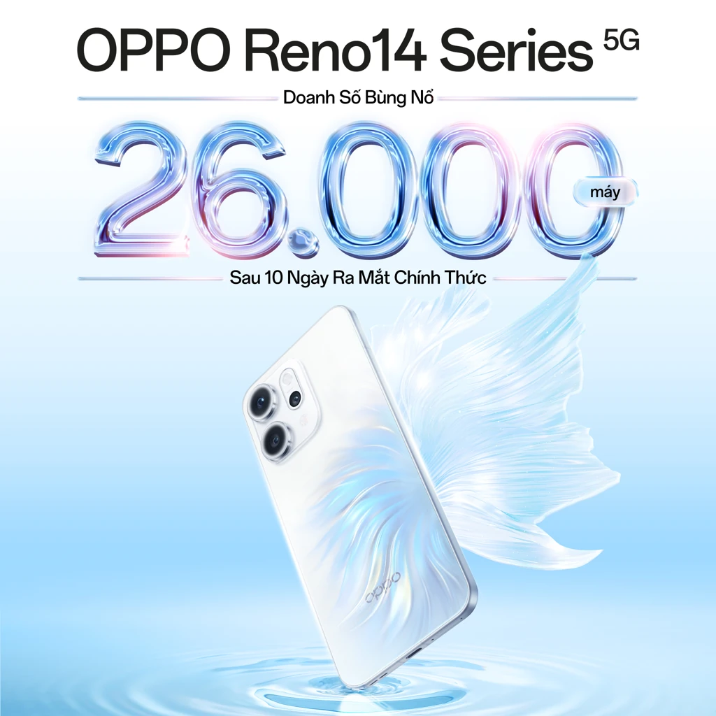 26000 may reno14 tronng 10 ngay mo ban