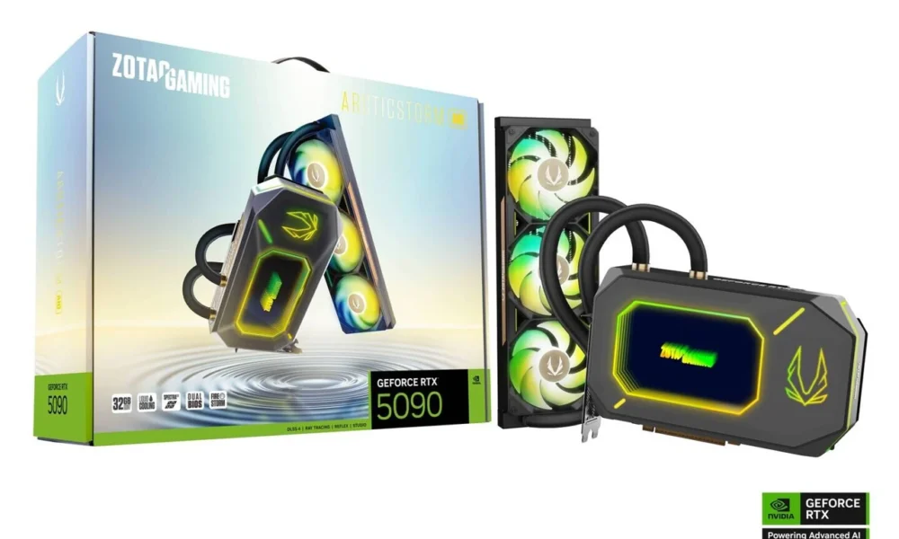 Geforce rtx 5090 arcticstorm aio