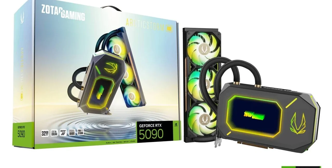 Geforce rtx 5090 arcticstorm aio