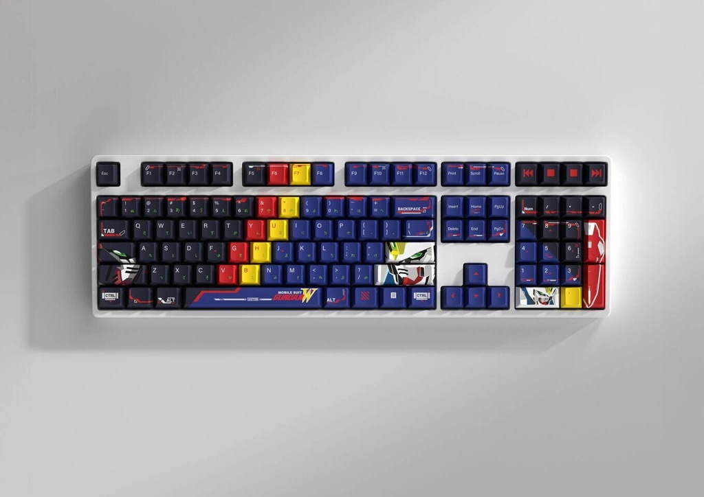 Hyte gundam wing limited edition keycap set