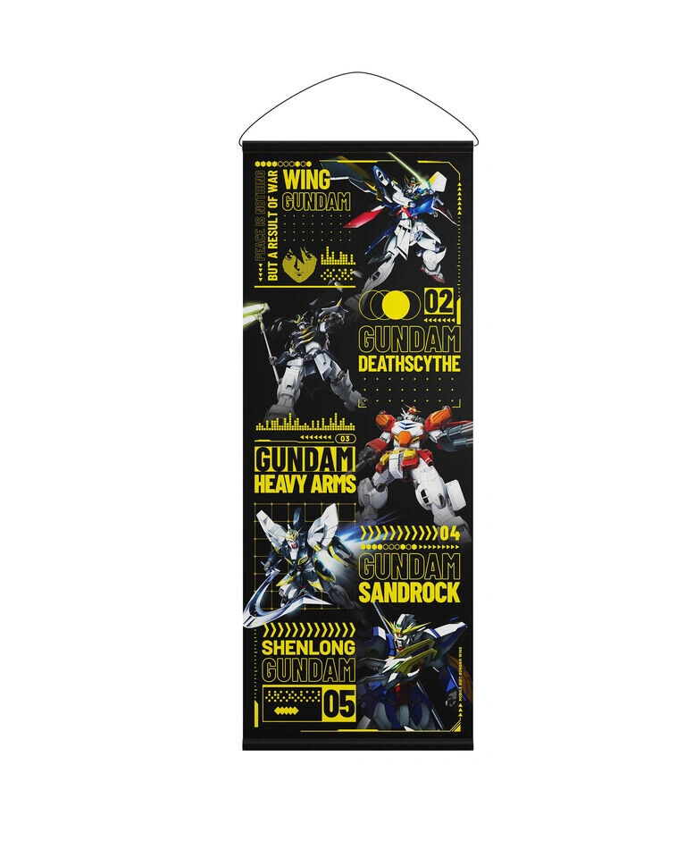 Hyte gundam wing limited edition wall scroll