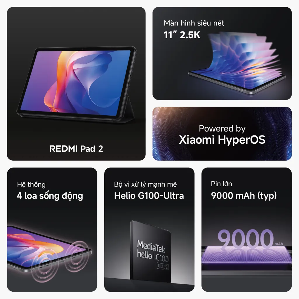 Redmi pad 2 spec