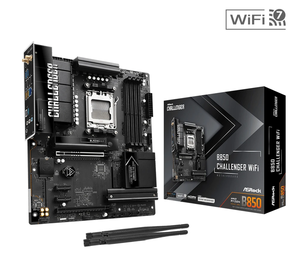 Asrock b850 challenger wifi black