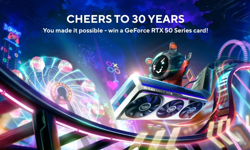 Asus Cheer to 30 Years