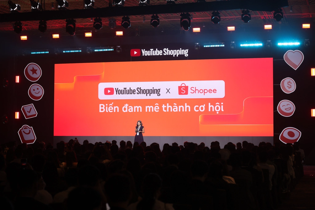 Đại diện shopee việt nam chia sẻ tại sự kiện