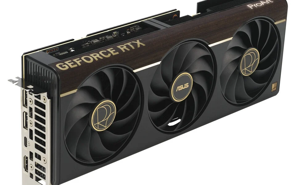 Proarts geforce rtx 50 series wood edition w typec