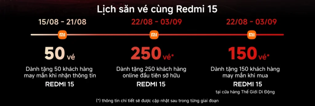 Redmi15 veconcert