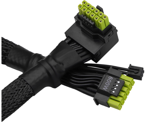 ASRock PCIe 12V-2x6 90 Degree Cable