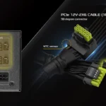 ASRock PCIe 12V-2x6 90 Degree Cable