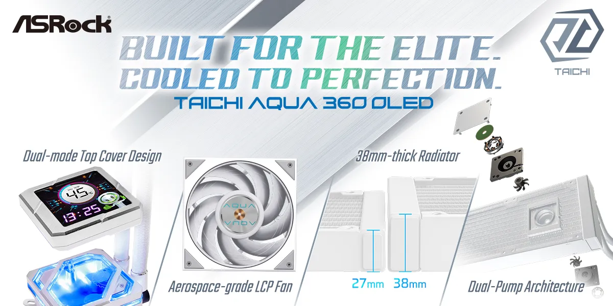 Asrock aio liquid coolers 02 taichi aqua 360 lcd