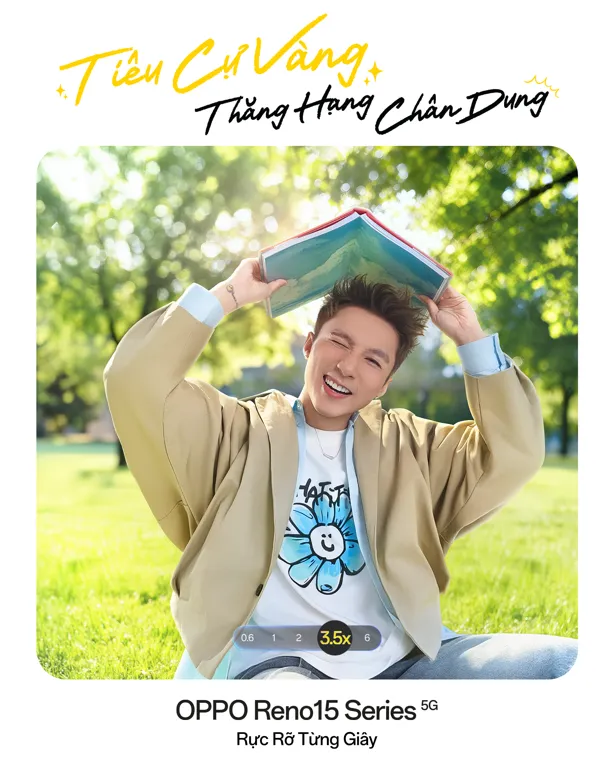 Reno15 series chan dung tele 3x