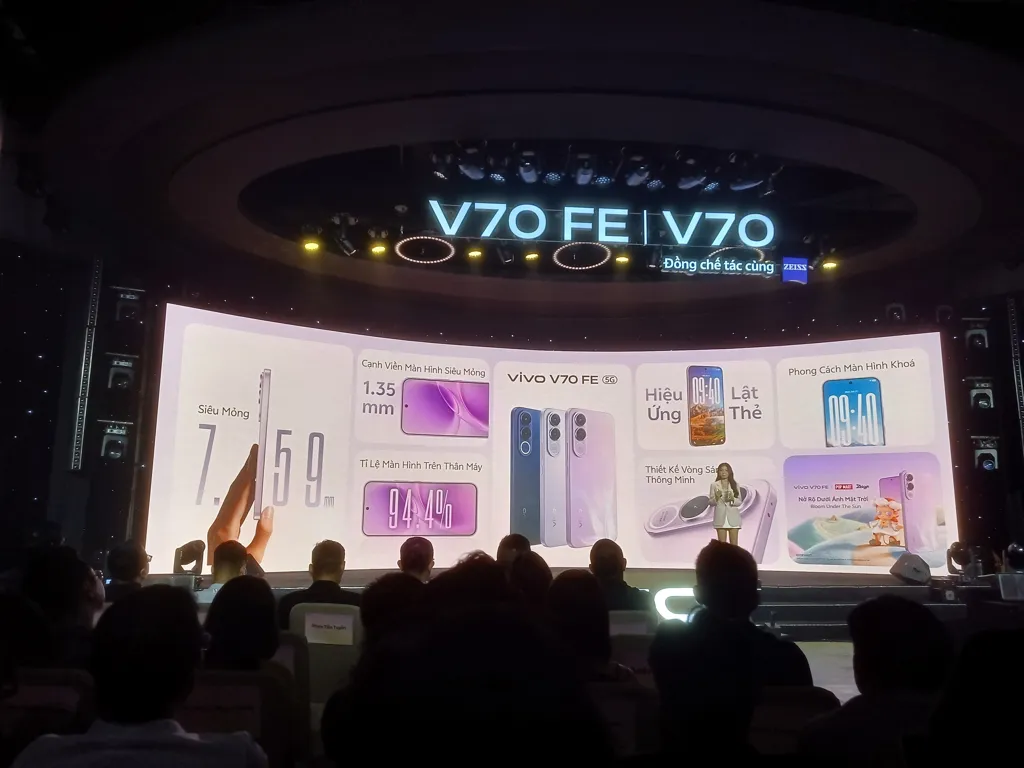 Vivo ra mat v70fe v70 007