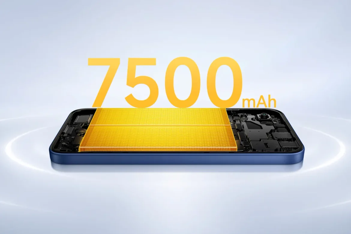Poco c95 pro blue 7500mah battery